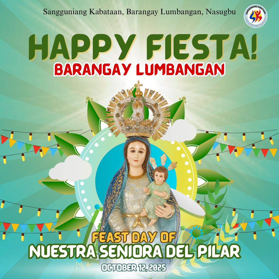 𝐕𝐢𝐯𝐚 𝐍𝐮𝐞𝐬𝐭𝐫𝐚 𝐒𝐞ñ𝐨𝐫𝐚 𝐝𝐞𝐥 𝐏𝐢𝐥𝐚𝐫. 𝐇𝐀𝐏𝐏𝐘 𝐅𝐈𝐄𝐒𝐓𝐀, 𝐁𝐑𝐆𝐘. 𝐋𝐔𝐌𝐁𝐀𝐍𝐆𝐀𝐍!